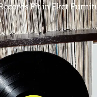 Do Records Fit in Eket Furniture?