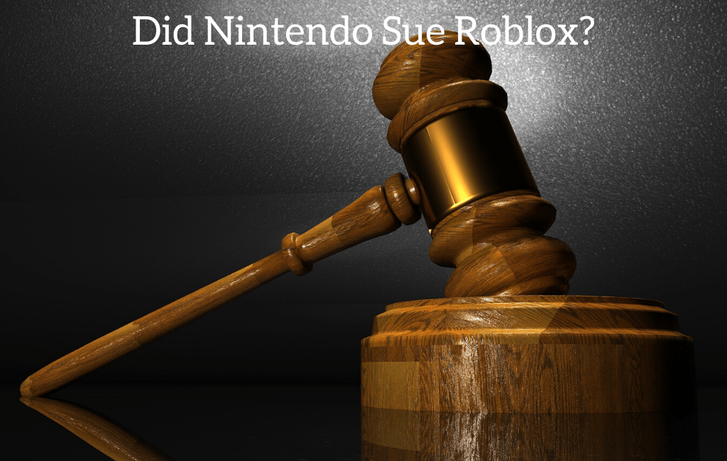 Did Nintendo Sue Roblox?