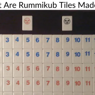 What Are Rummikub Tiles Made Of?