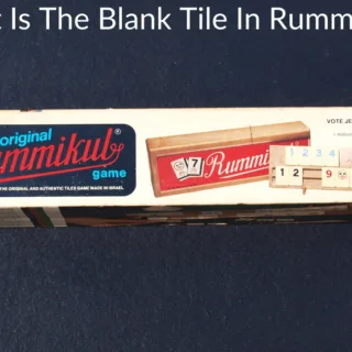 What Is The Blank Tile In Rummikub?
