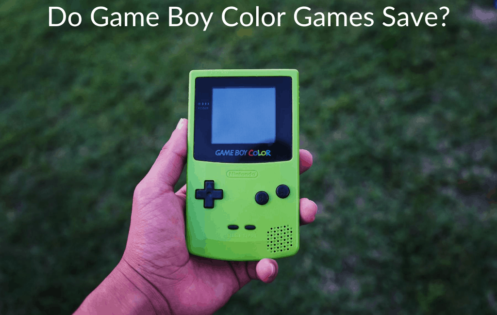 Do Game Boy Color Games Save?