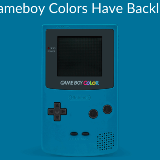 Do Gameboy Colors Have Backlights?
