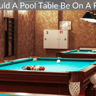 Should A Pool Table Be On A Rug?