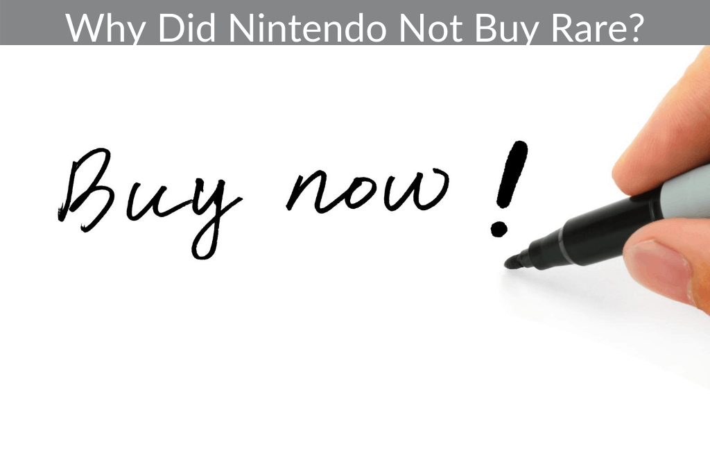 Why Did Nintendo Not Buy Rare?