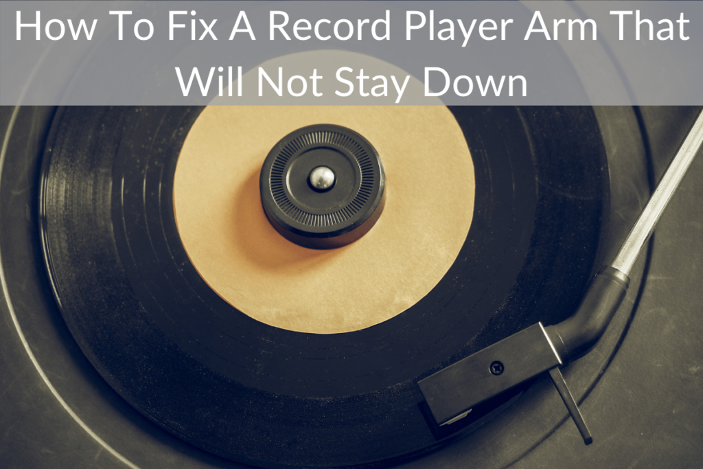 how to fix a record player that spins too slow