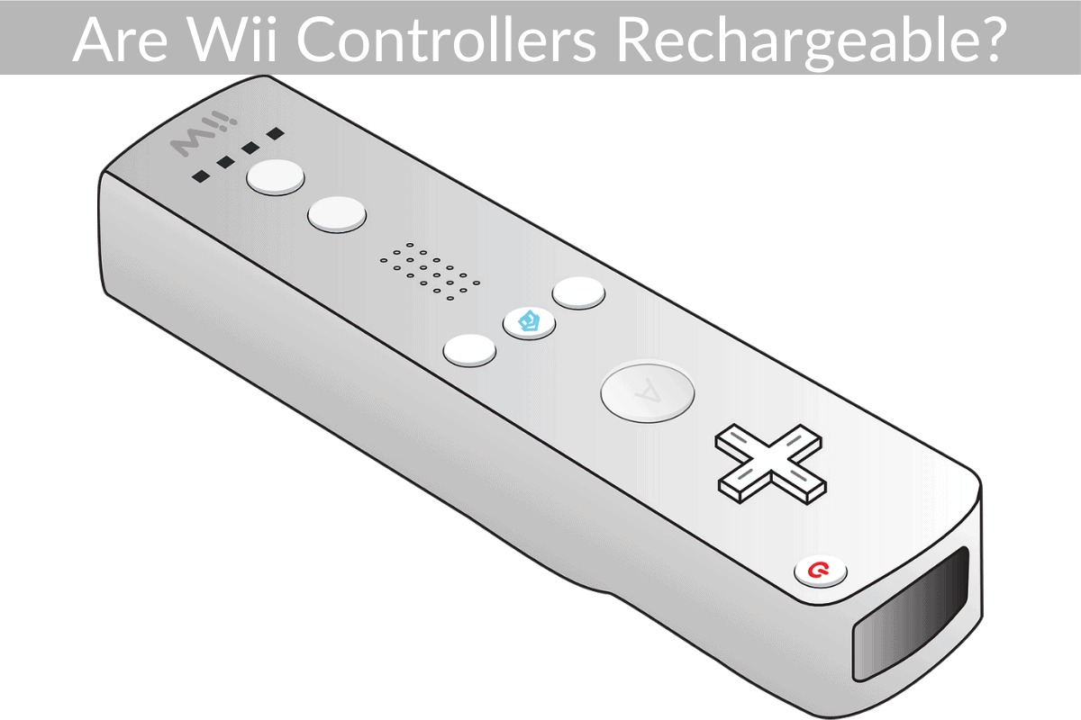 Are Wii Controllers Rechargeable?