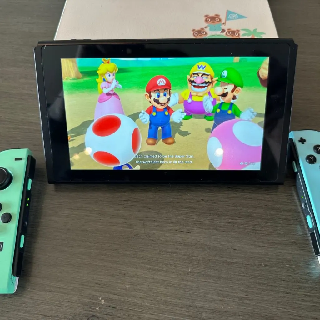 Nintendo Switch With Mario Party 