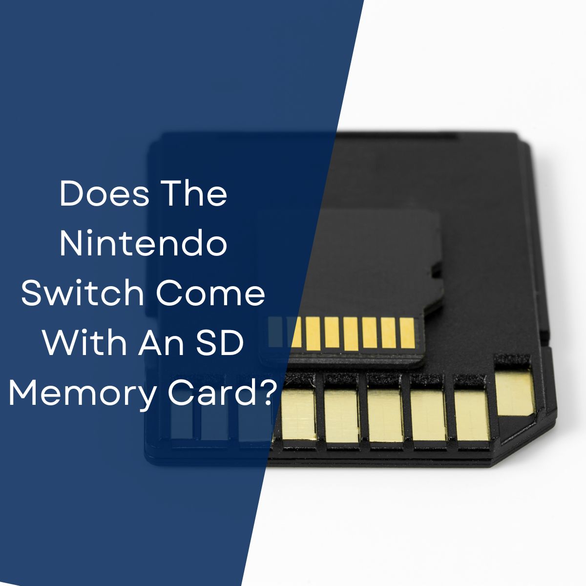 Switch SD Cards Does The Nintendo Switch Come With A Memory Card