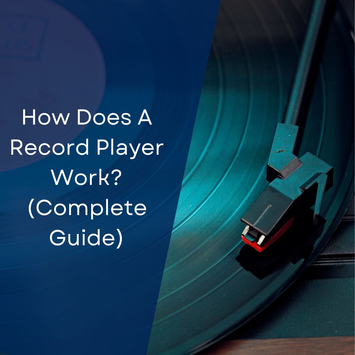 How Does A Record Player Work Diagram